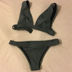 Olive green 2-piece